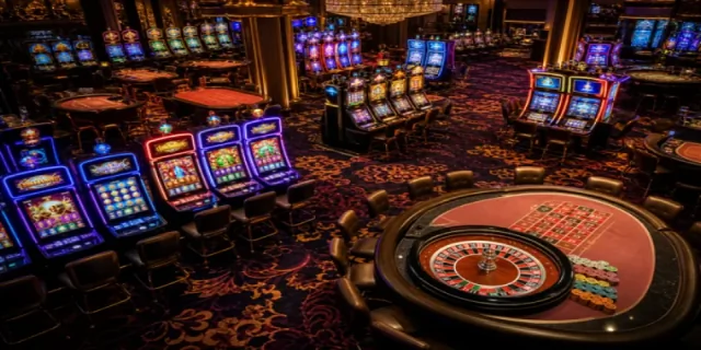 Variedade de jogos de casino